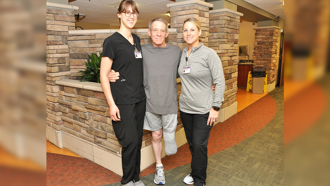 Farmer uses pocket knife to amputate leg caught in machinery