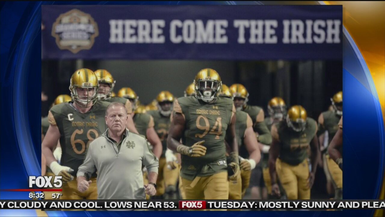 Notre Dame Head Football Coach, Wife Talk Football, Foundation