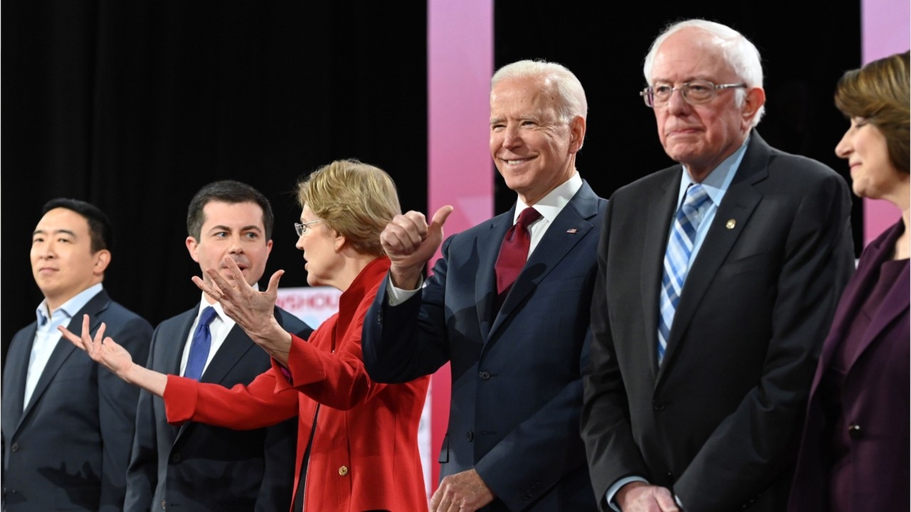 Democrats back Trump impeachment, discuss US role in world at sixth 2020 presidential primary debate