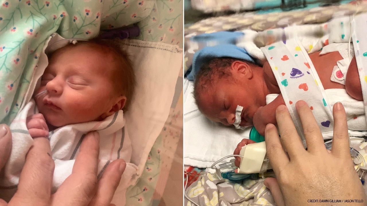 Indiana mom gives birth to twins in different decades