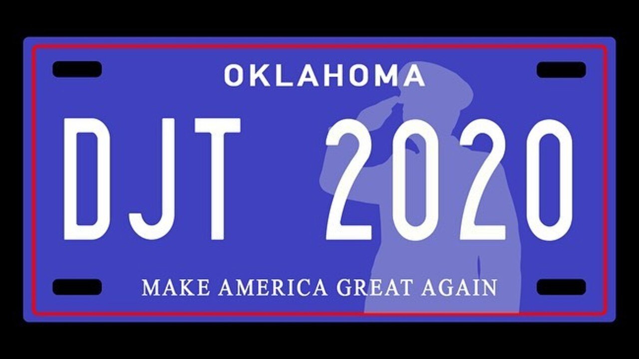Oklahoma state senators propose bill to create MAGA license plate