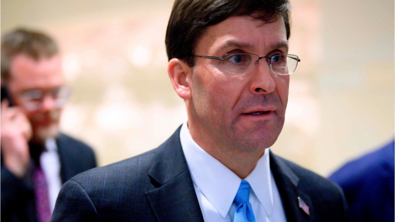 Esper says he's seen no hard evidence embassies under threat