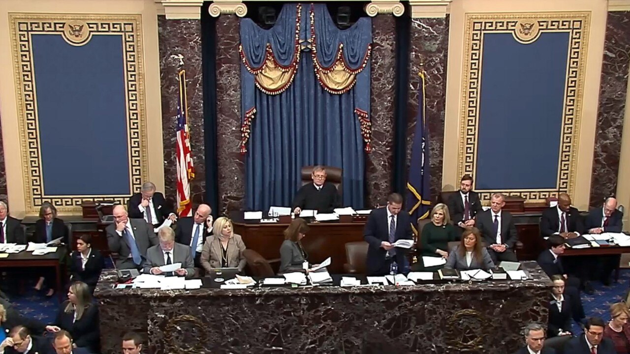 Trump impeachment trial begins with rules debate