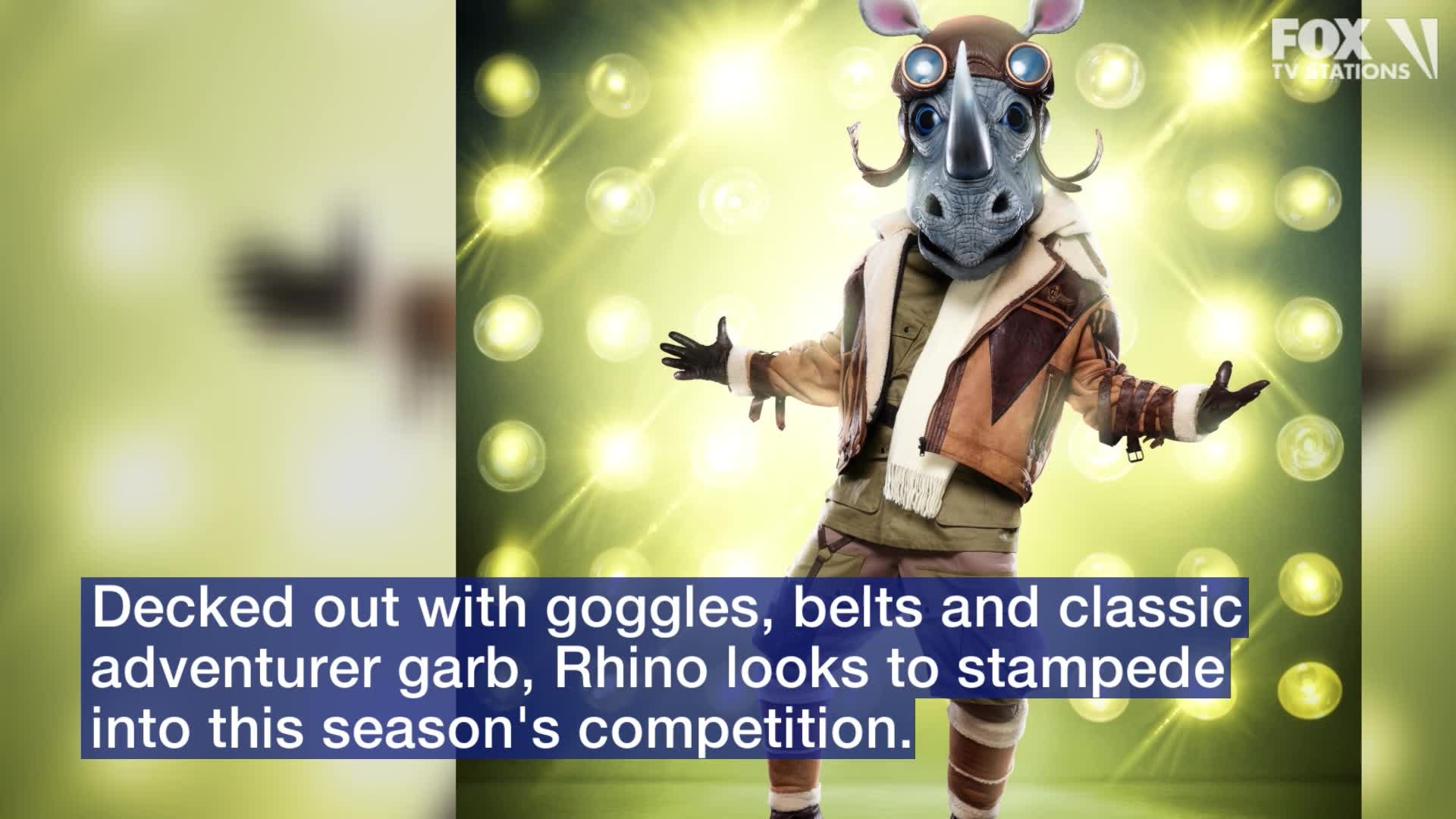 Rhino to join 'The Masked Singer'