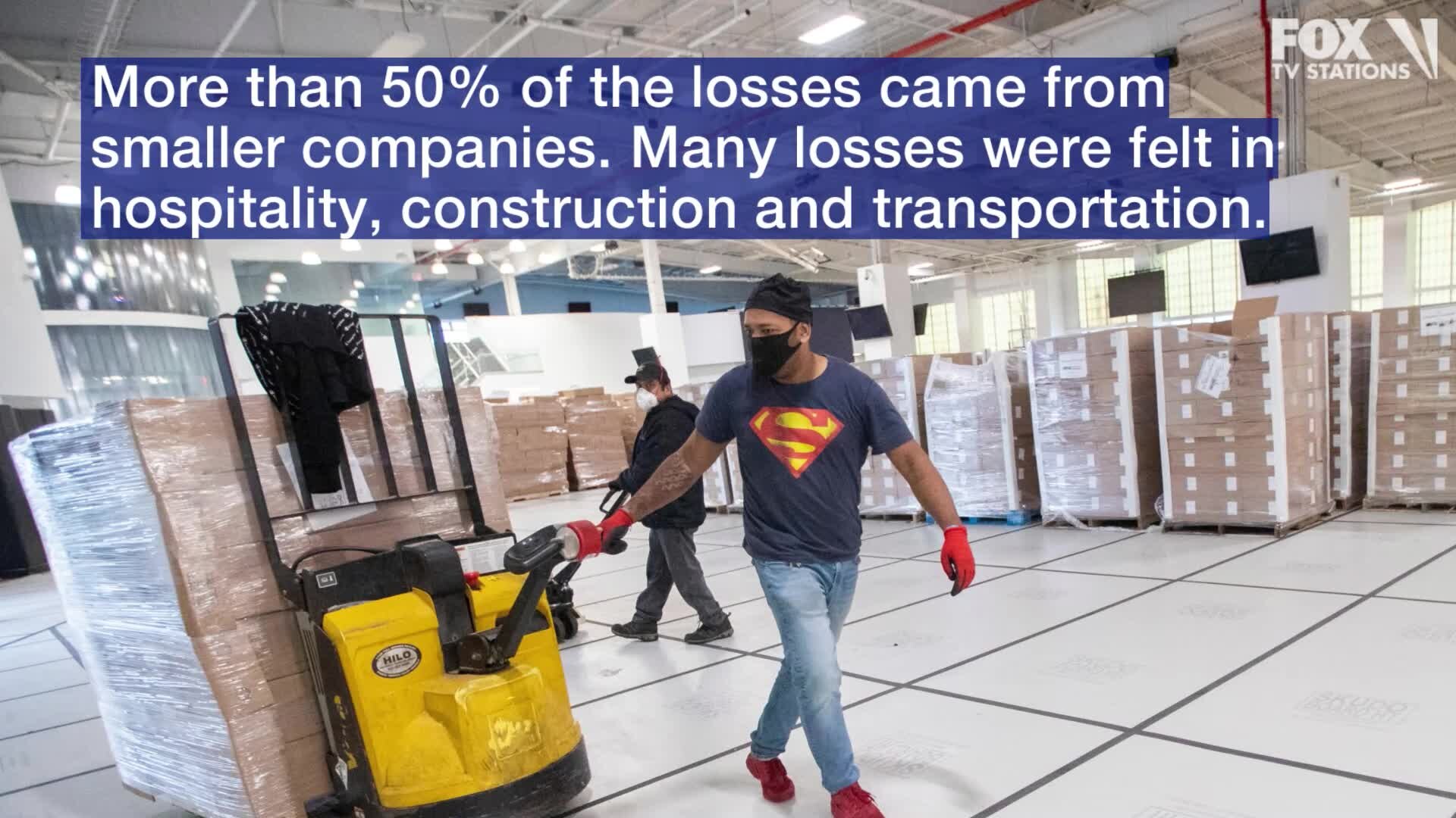 More than 20 million jobs lost in April