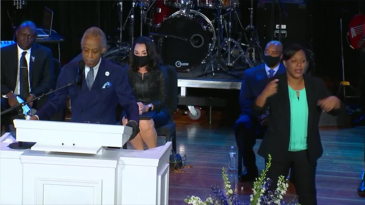 Rev. Al Sharpton delivers eulogy at George Floyd's memorial service