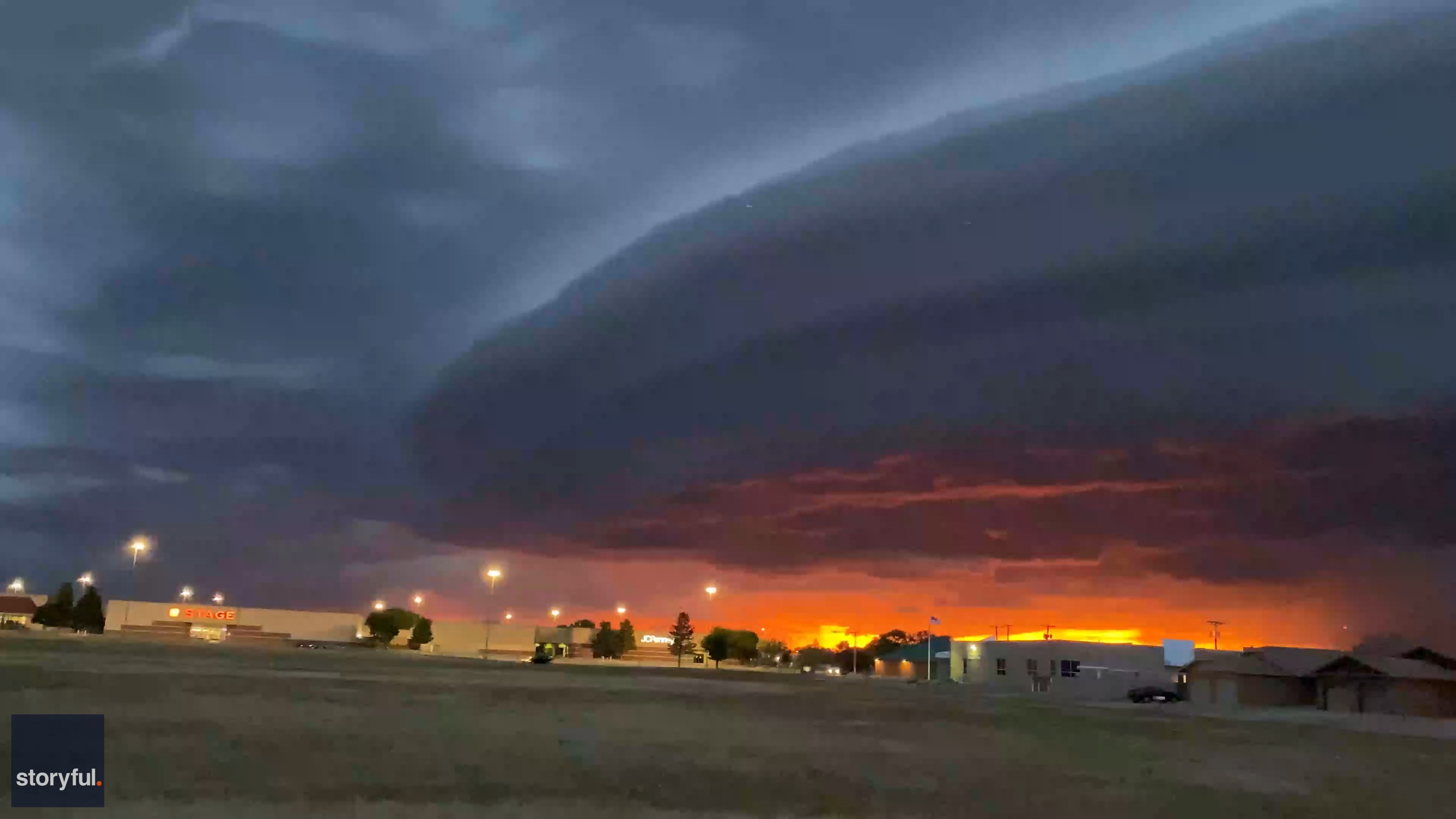 Shelf cloud NM