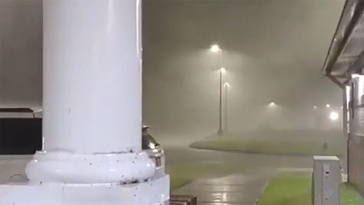 Strong winds from Storm Isaias sweep through Wilmington, North Carolina