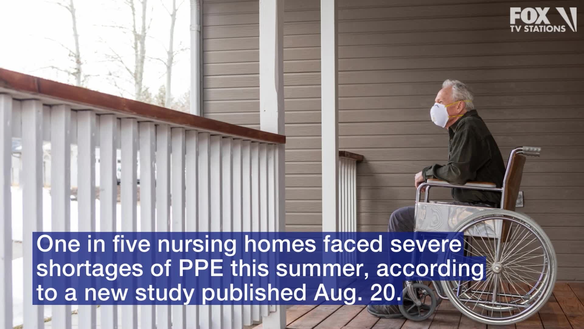 One in five U.S. nursing homes report PPE, staff shortages amid COVID-19 surges