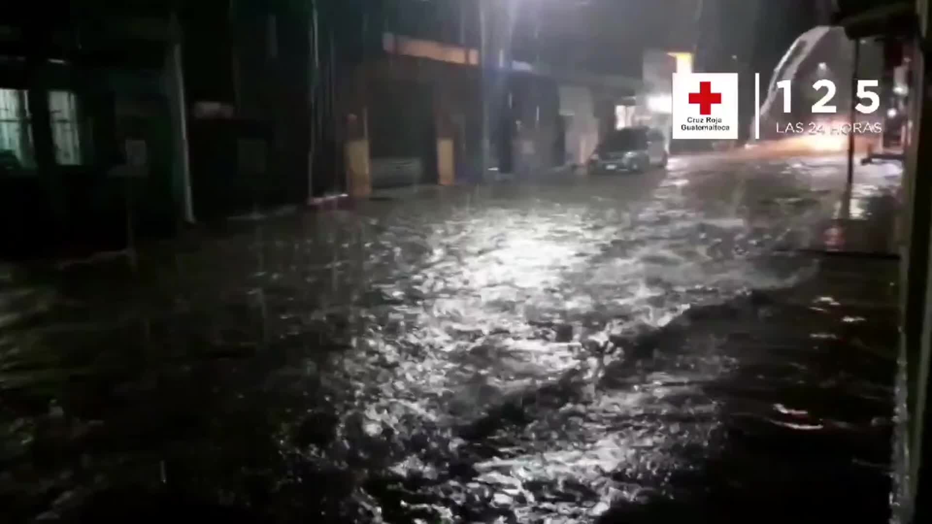 Hurricane Nana inundates Guatemalan streets