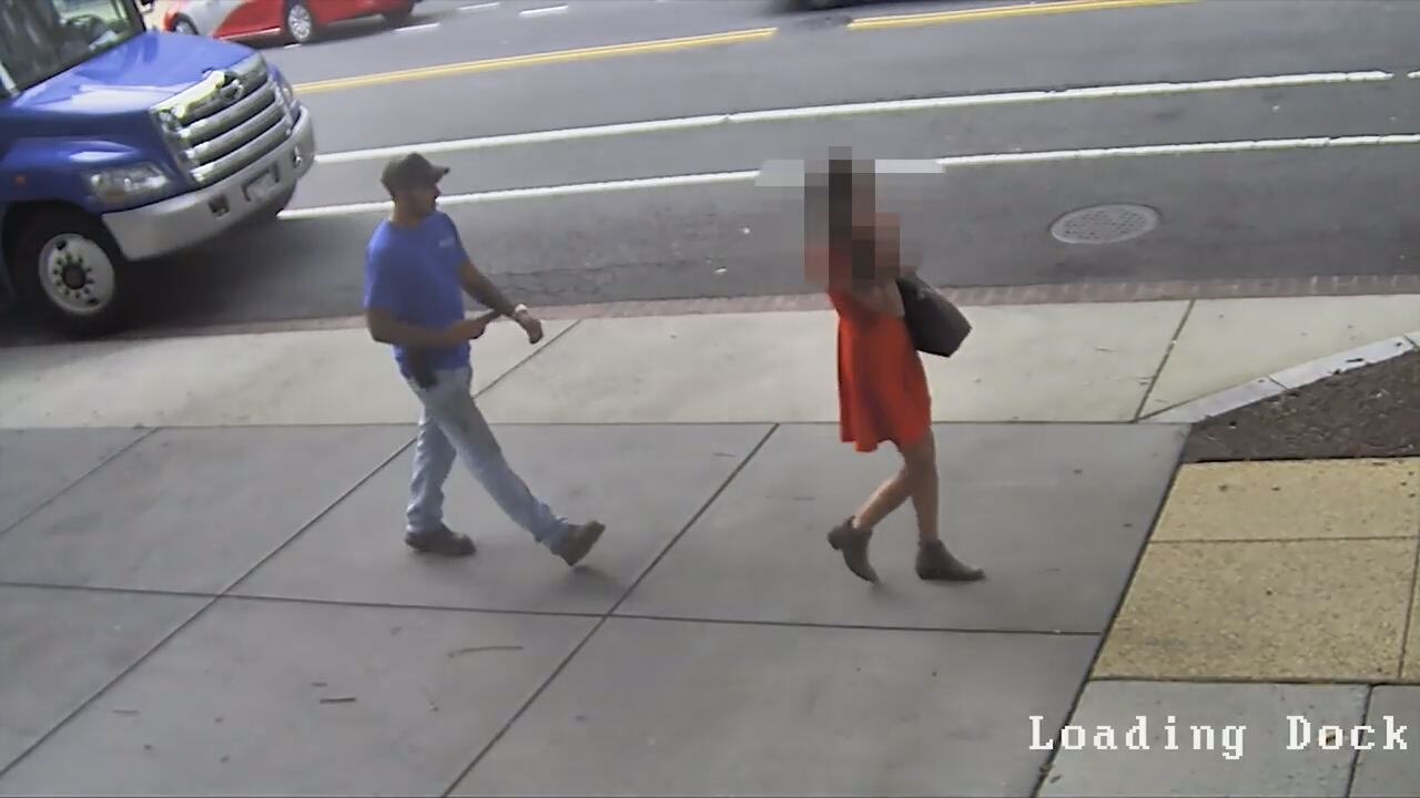 DC police looking to identify suspect who inappropriately touched woman on sidewalk