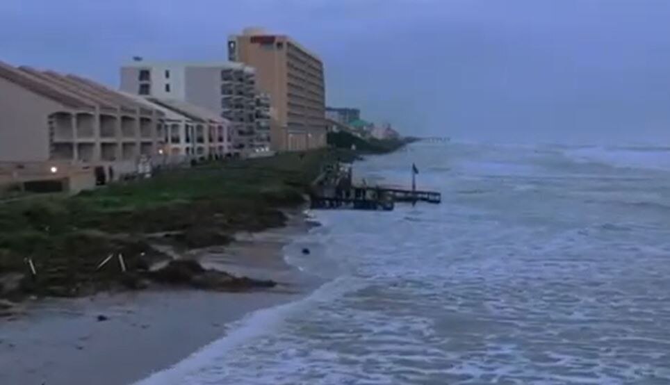 Hurricane Delta approaches Texas coast