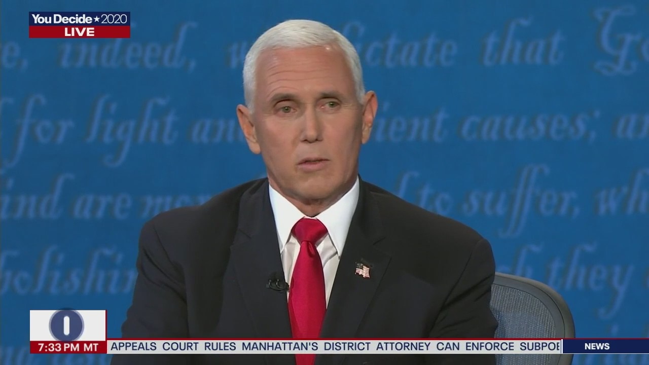 VP debate: The economy