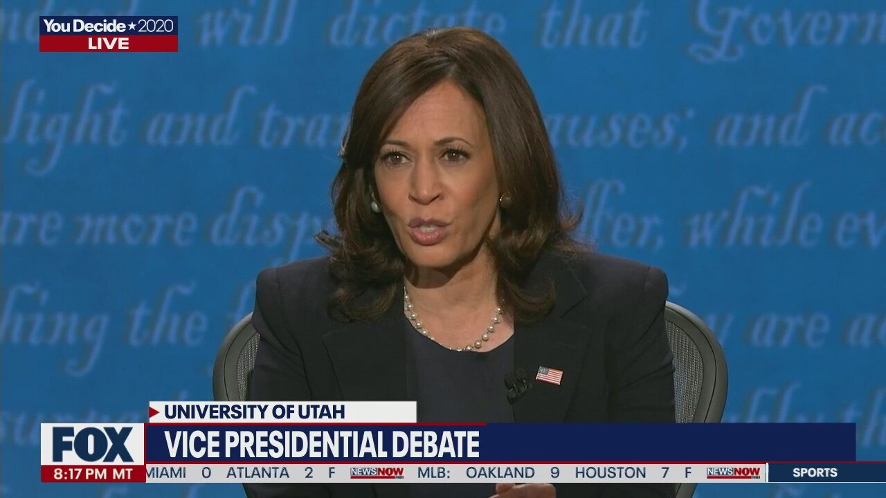 Kamala Harris and Mike Pence speak on race in America