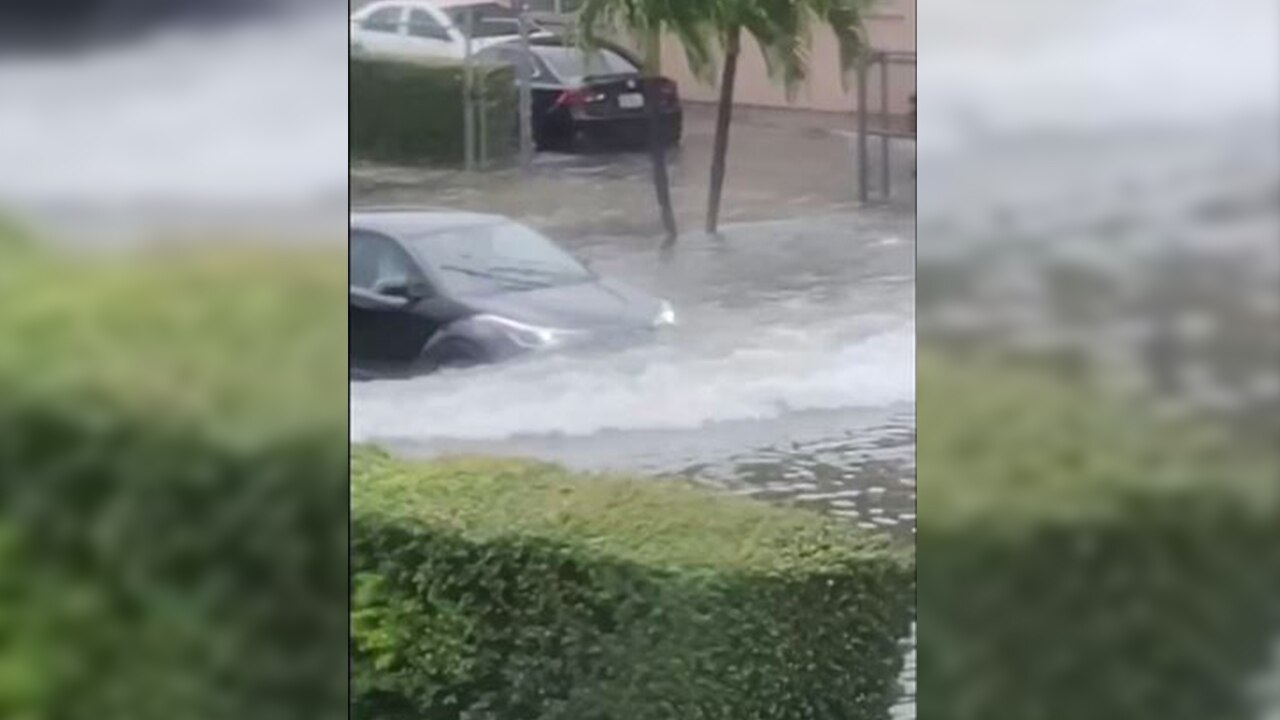 Miami hit by flooding from Tropical Storm Eta