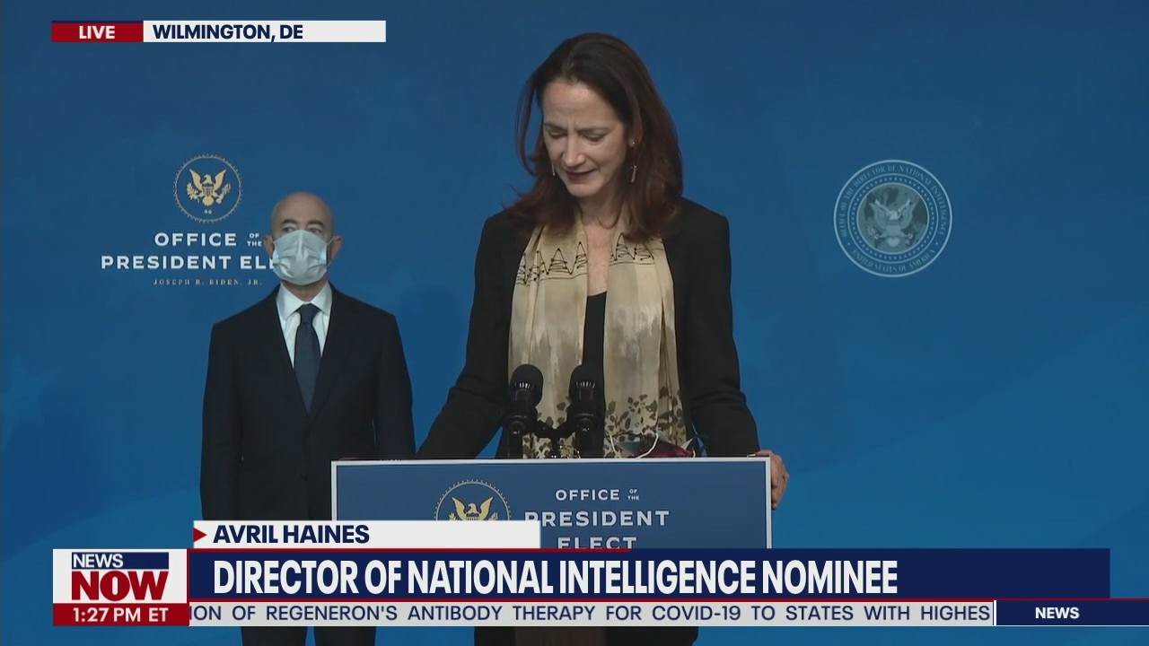 U.S. Director of National Intelligence Nominee Avril Haines