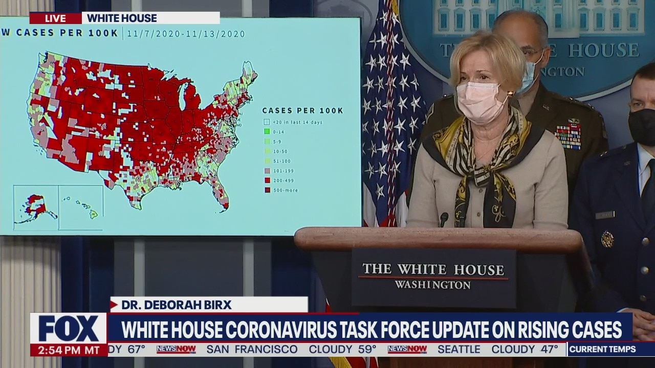 Dr. Deborah Birx discusses increase in COVID-19 cases, calls on Americans to wear masks and social distance