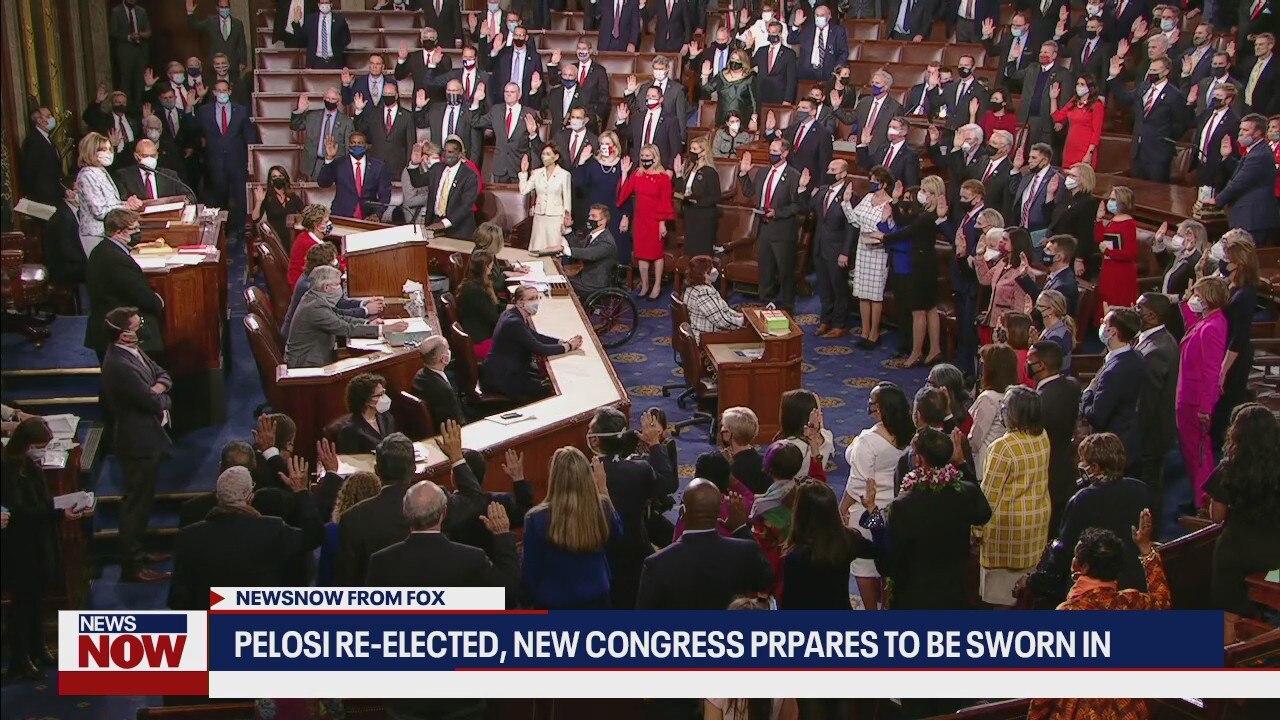 First-time House members are sworn in