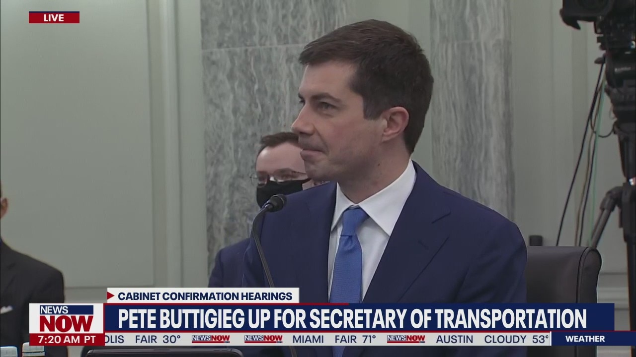Pete Buttigieg delivers opening remarks at confirmation hearing