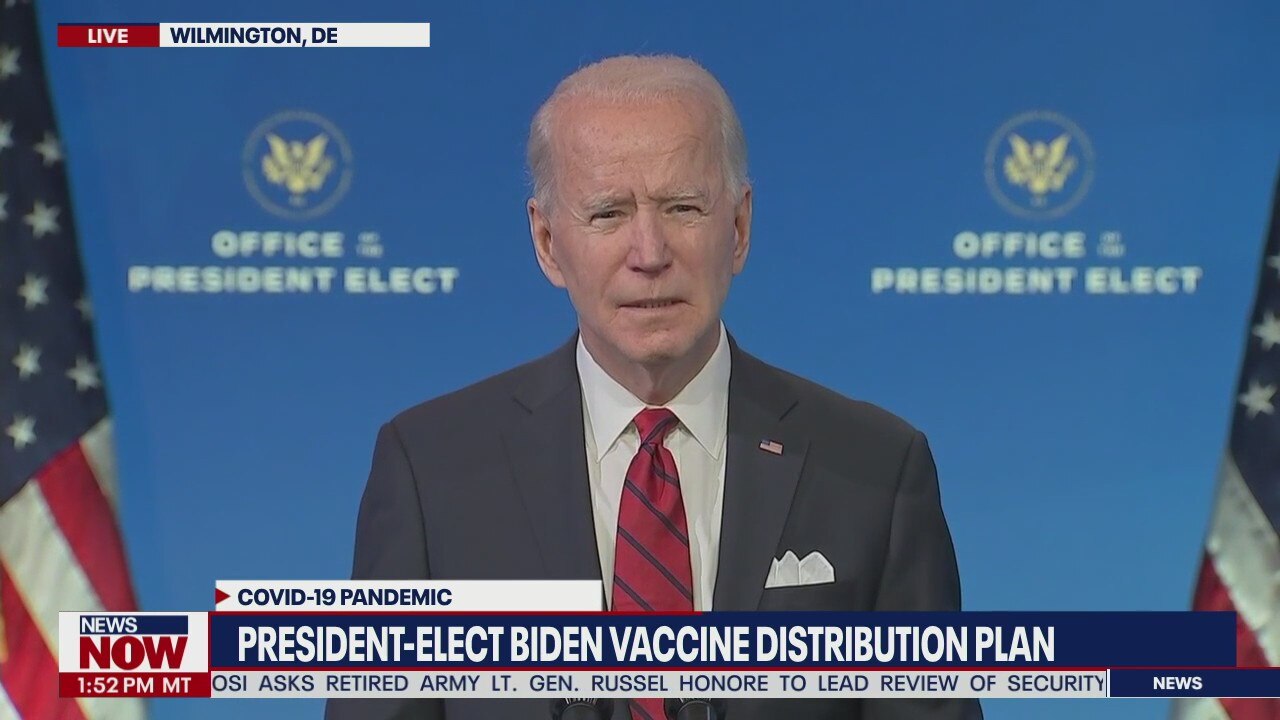 Biden outlines plan to distribute COVID-19 vaccine