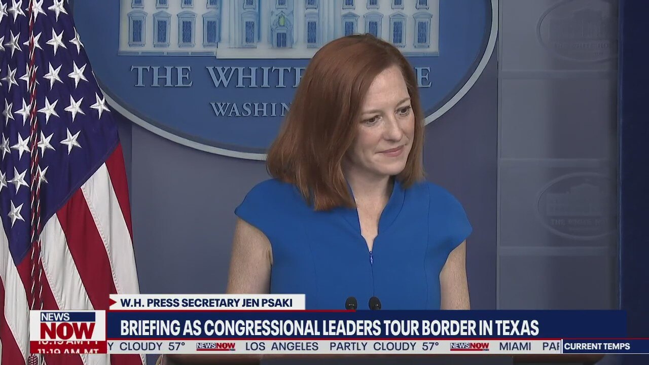 No Fox News? White House Press Secretary Jen Psaki and Fox's Peter Doocy exchange words