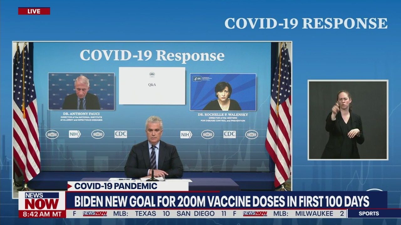 White House coronavirus coordinator Jeff Zients names 3 cities as mass vaccination centers
