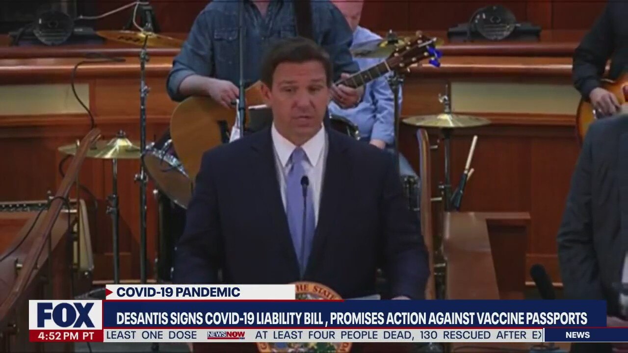 Governor DeSantis vows to take executive action against 'vaccine passports'