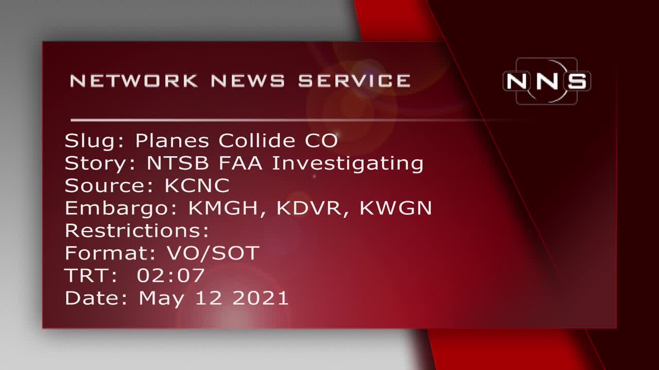 No injuries after two planes collide midair over Colorado