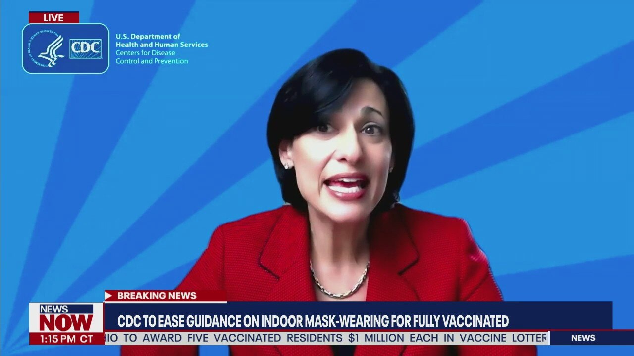 CDC director says fully vaccinated individuals can go without mask indoors in most places