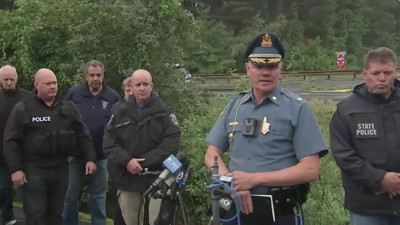Officials hold news conference on Massachusetts standoff