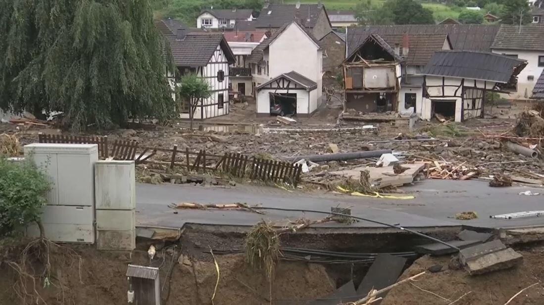 Floods devastate Europe leaving more than 100 dead