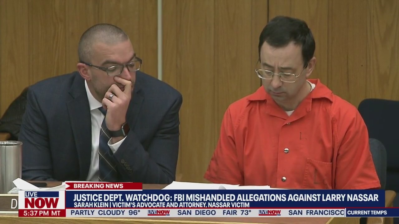 FBI mishandled Larry Nassar sex abuse allegations: IG report says