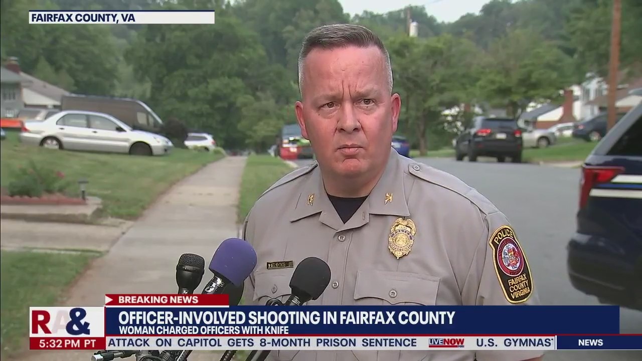 'I'm going to stab you': woman armed with knife shot by police in Fairfax County