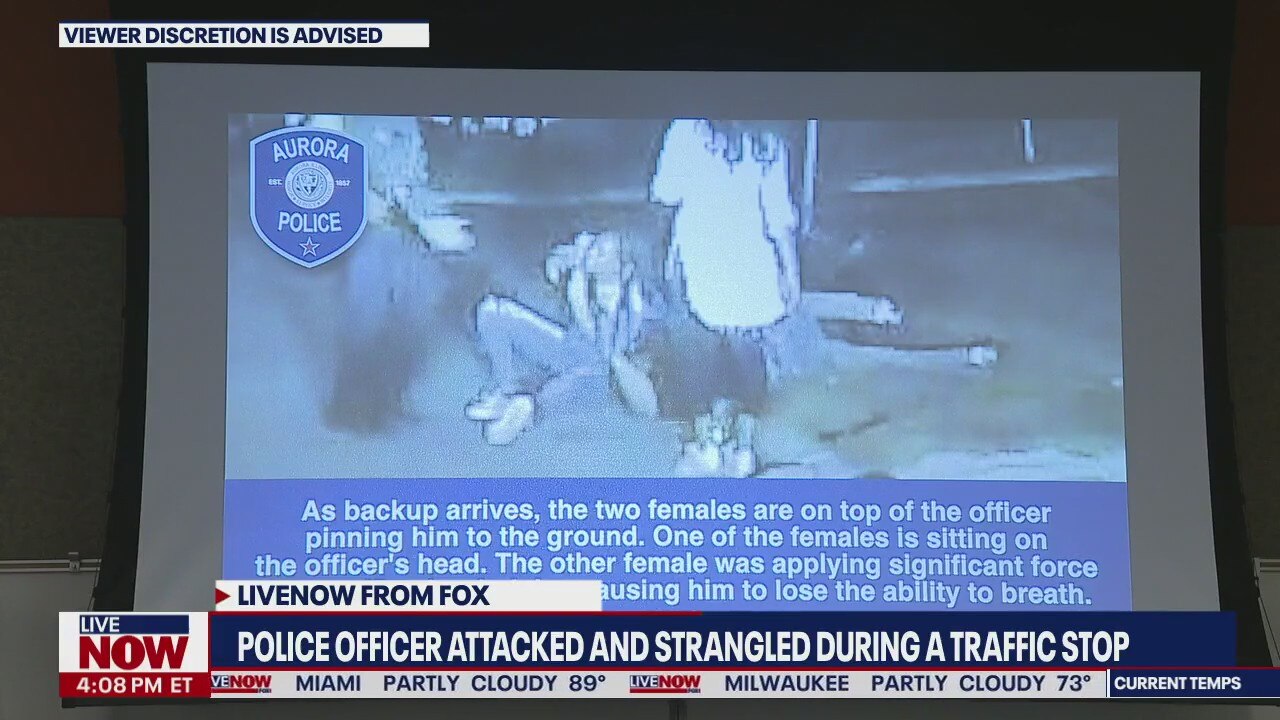 Illinois officer beaten during traffic stop I LiveNOW from FOX ...
