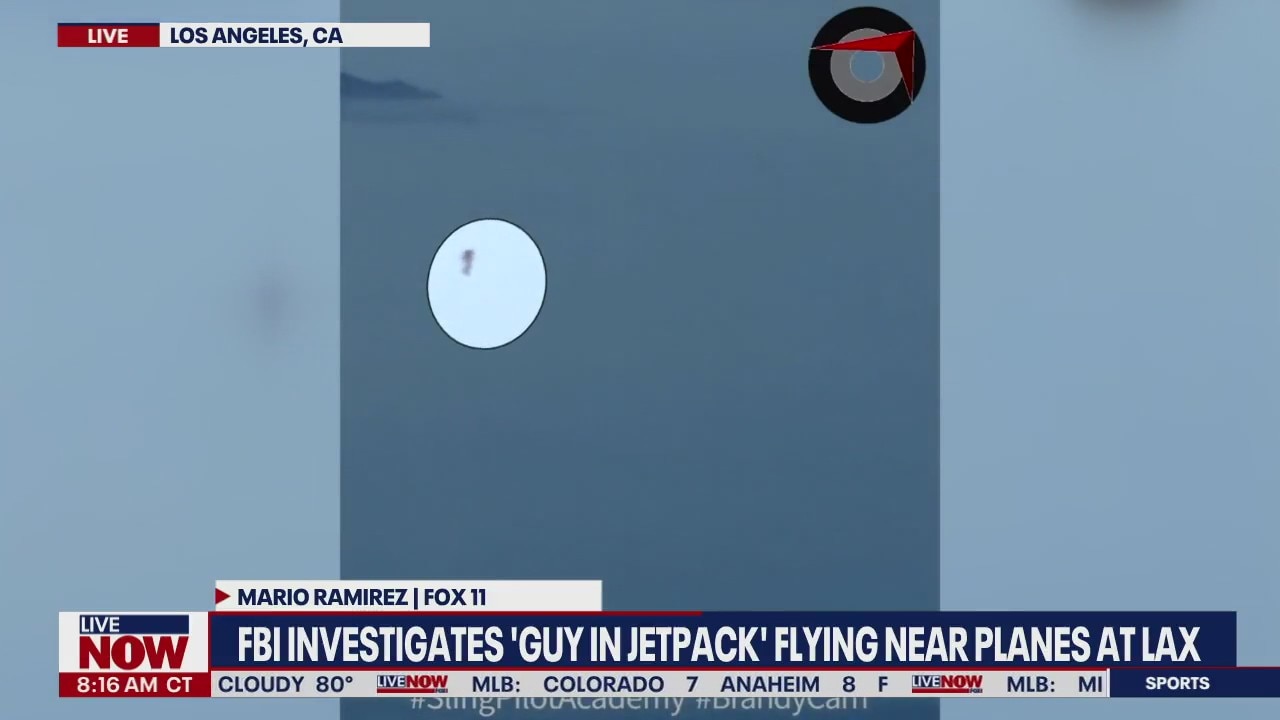 Mystery in the sky, pilot spots 'guy in jetpack' near LAX