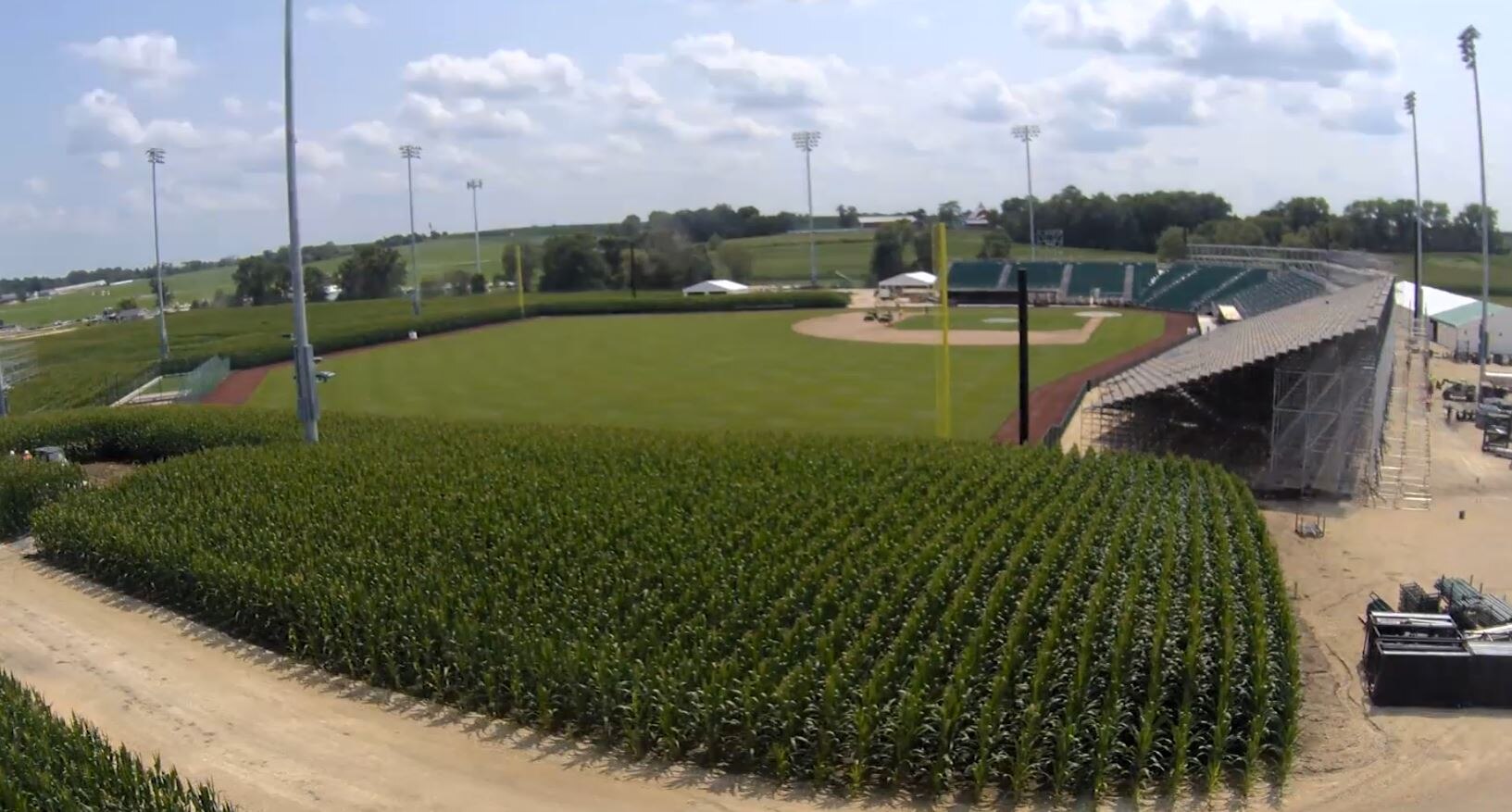 Time lapse video for Field of Dreams Game