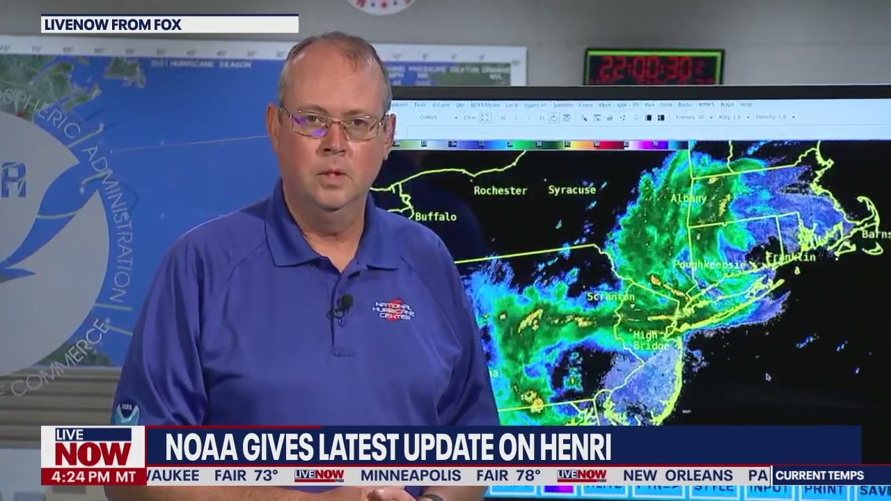 Henri: NOAA gives latest update on threats, track for Northeast