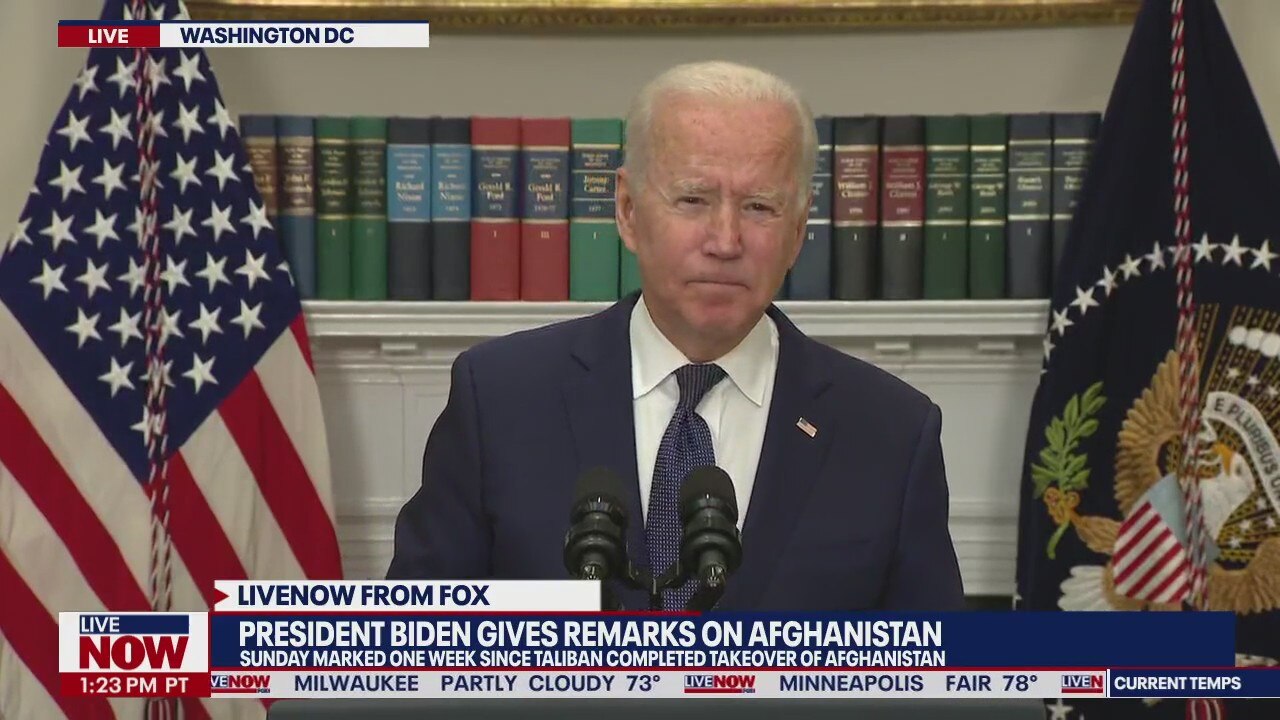 Afghanistan: Biden says 'any American who wants to get home will get home'