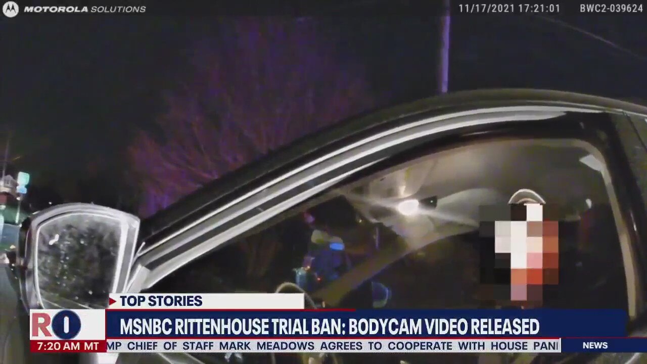 MSNBC Rittenhouse trial ban: Bodycam video released