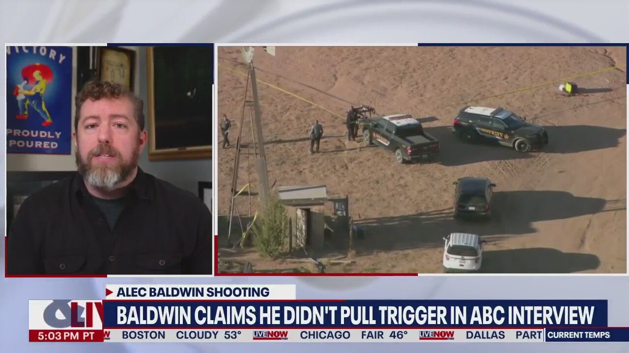 Alec Baldwin claims he didn't pull trigger in movie set shooting