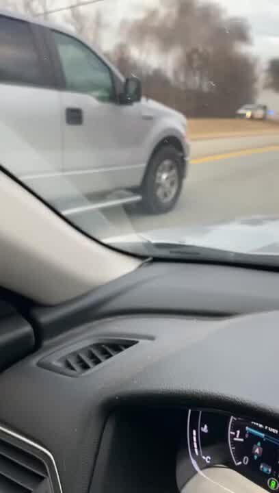 Video shows scene of NC plane crash along I-85