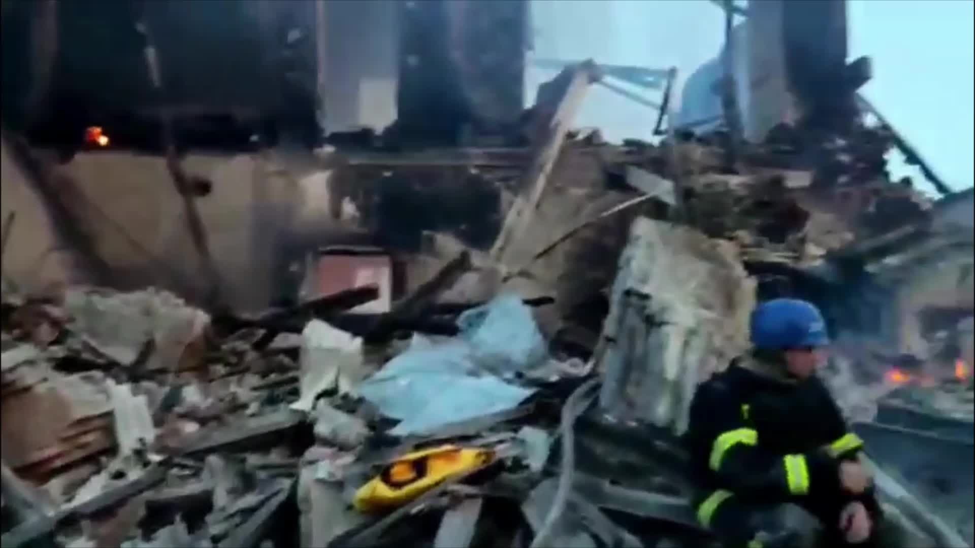 Ukraine officials fear dozens killed in strike on school