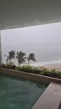 Extreme Winds Lash Southern Mexico as Hurricane Agatha Makes Landfall