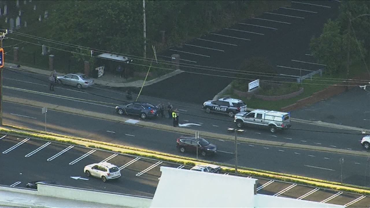 Pedestrian struck by vehicle in Annandale