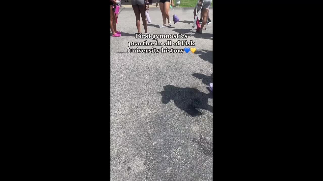 HBCU College gymnastics team holds first-ever practice session in Tennessee