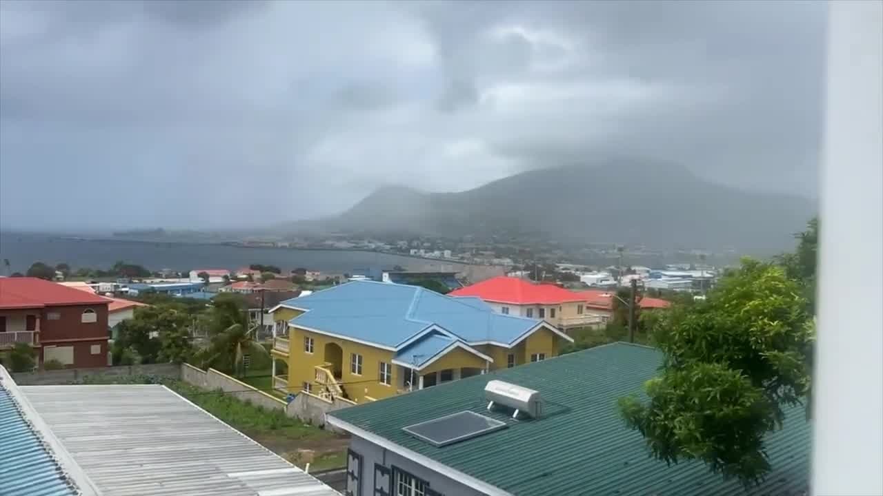 Tropical Storm Fiona brings heavy rain to Caribbean islands