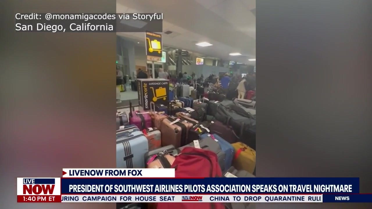 'Disgraceful': Southwest Airlines Pilots Assoc. President speaks on travel nightmare