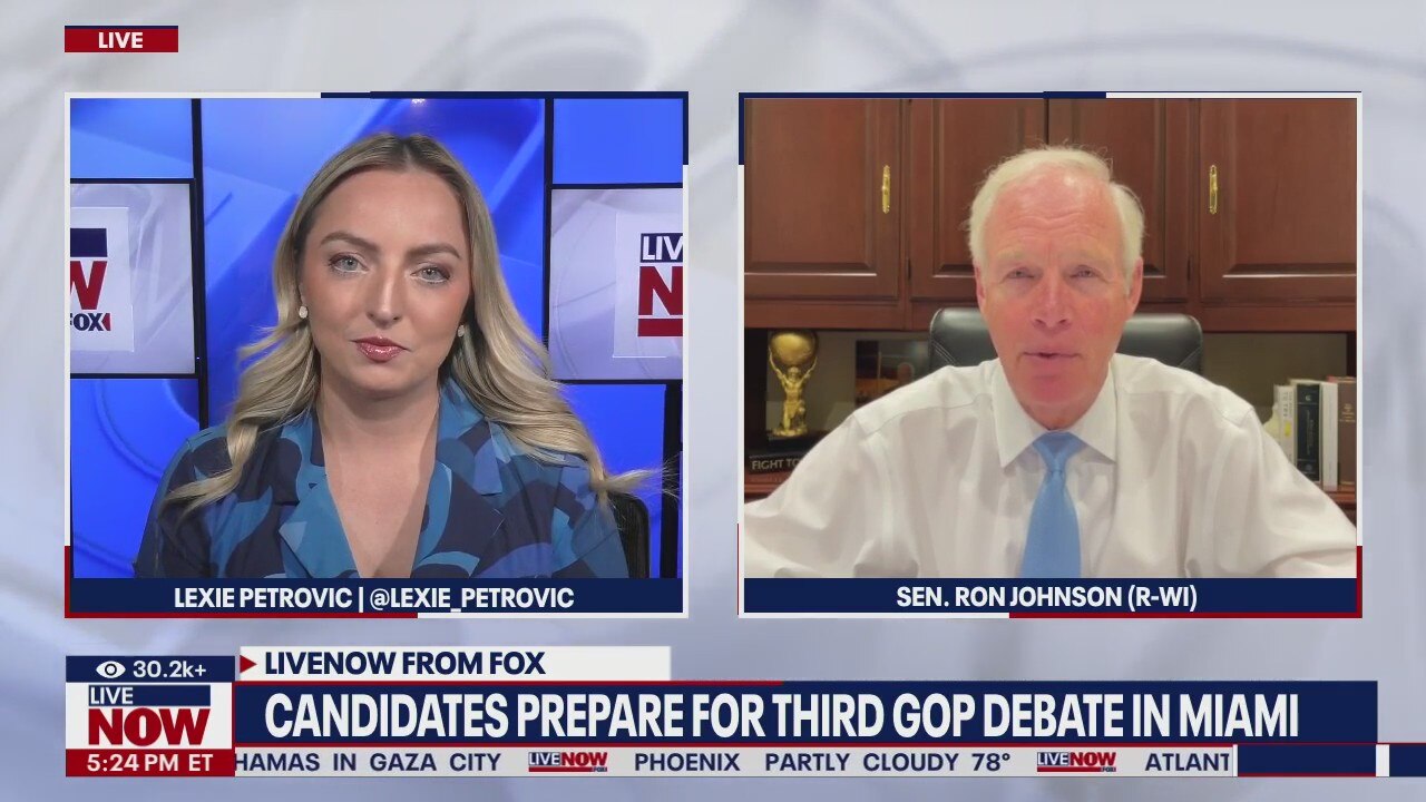 Sen. Johnson (R-WI) previews third GOP debate