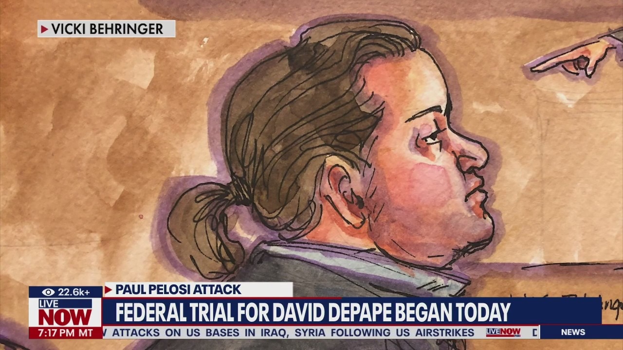 Federal trial for Pelosi attack suspect begins
