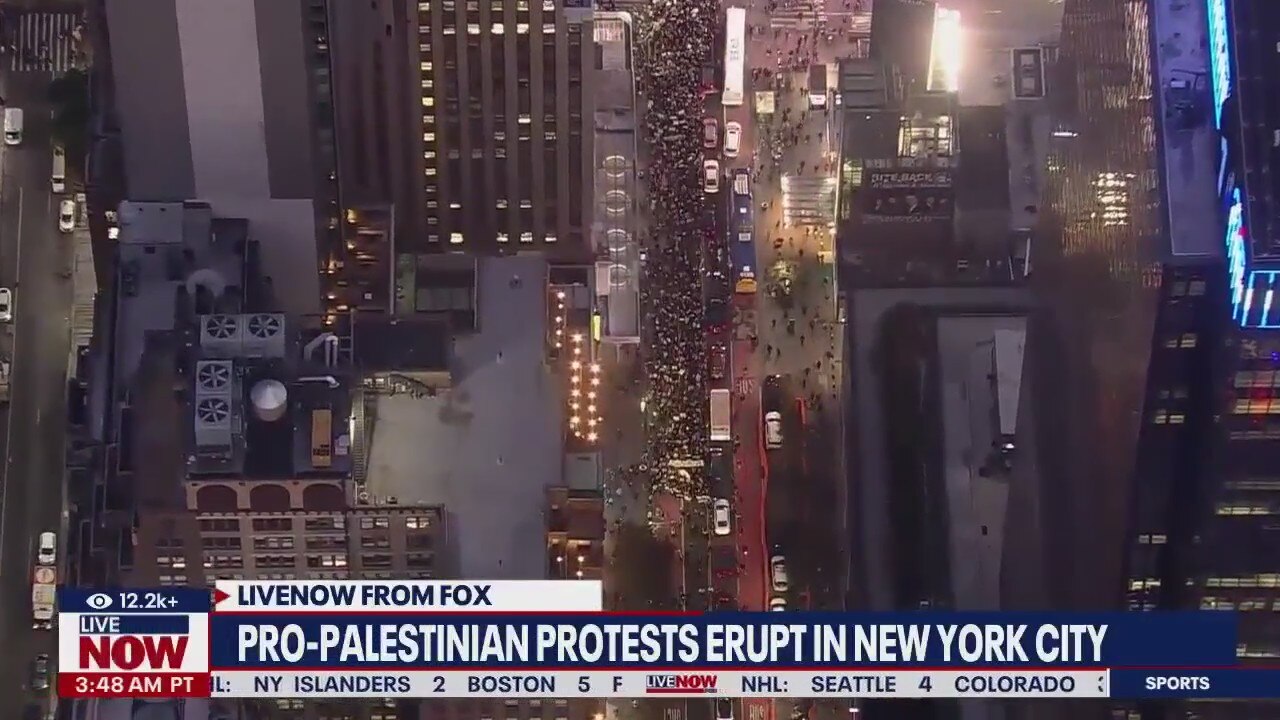 Pro-Palestinian protests erupt in NYC